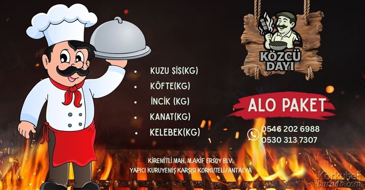 KÖZCÜ DAYI MANGAL EVİ için kapak