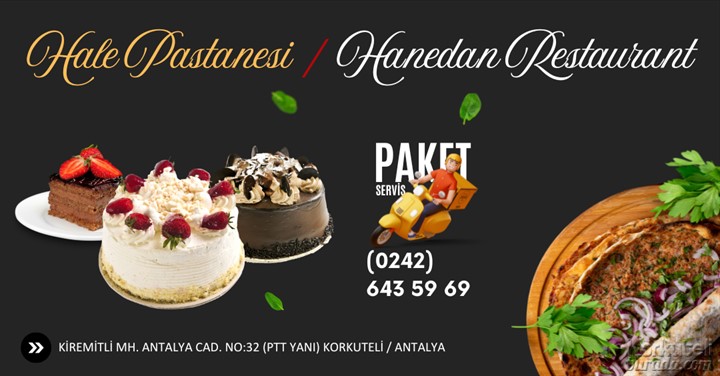 HALE PASTANELERİ-HANEDAN RESTAURANT