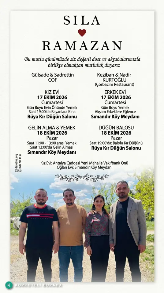 SILA & RAMAZAN DÜĞÜN MERASİMİ