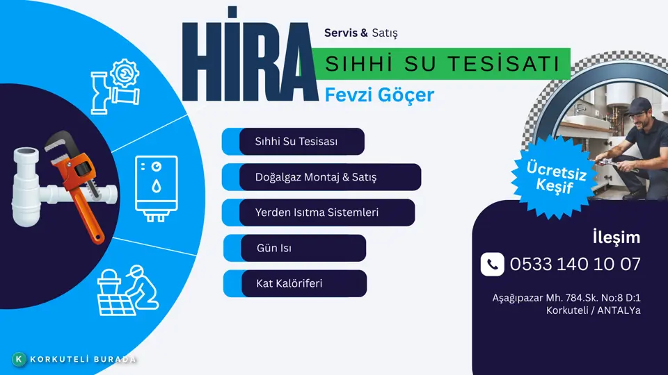 HİRA SIHHİ SU TESİSATI