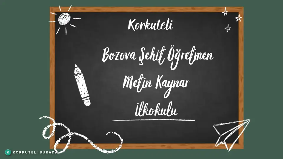 KORKUTELİ BOZOVA İLKOKULU