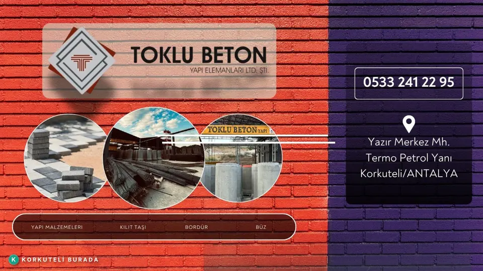 TOKLU BETON YAPI MALZEMELERİ