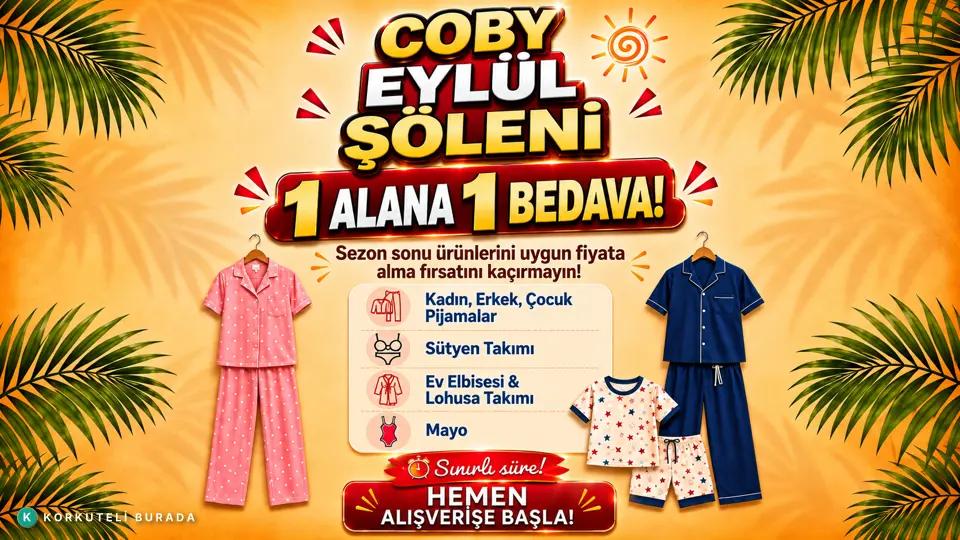 Coby Eylül Şöleni 1 Alana 1 Bedava