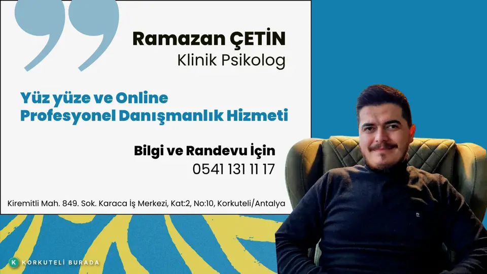 KLİNİK PSİKOLOG RAMAZAN ÇETİN