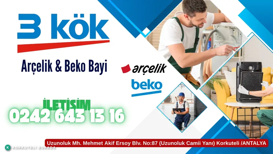 3KÖK ARÇELİK & BEKO YETKİLİ SERVİS
